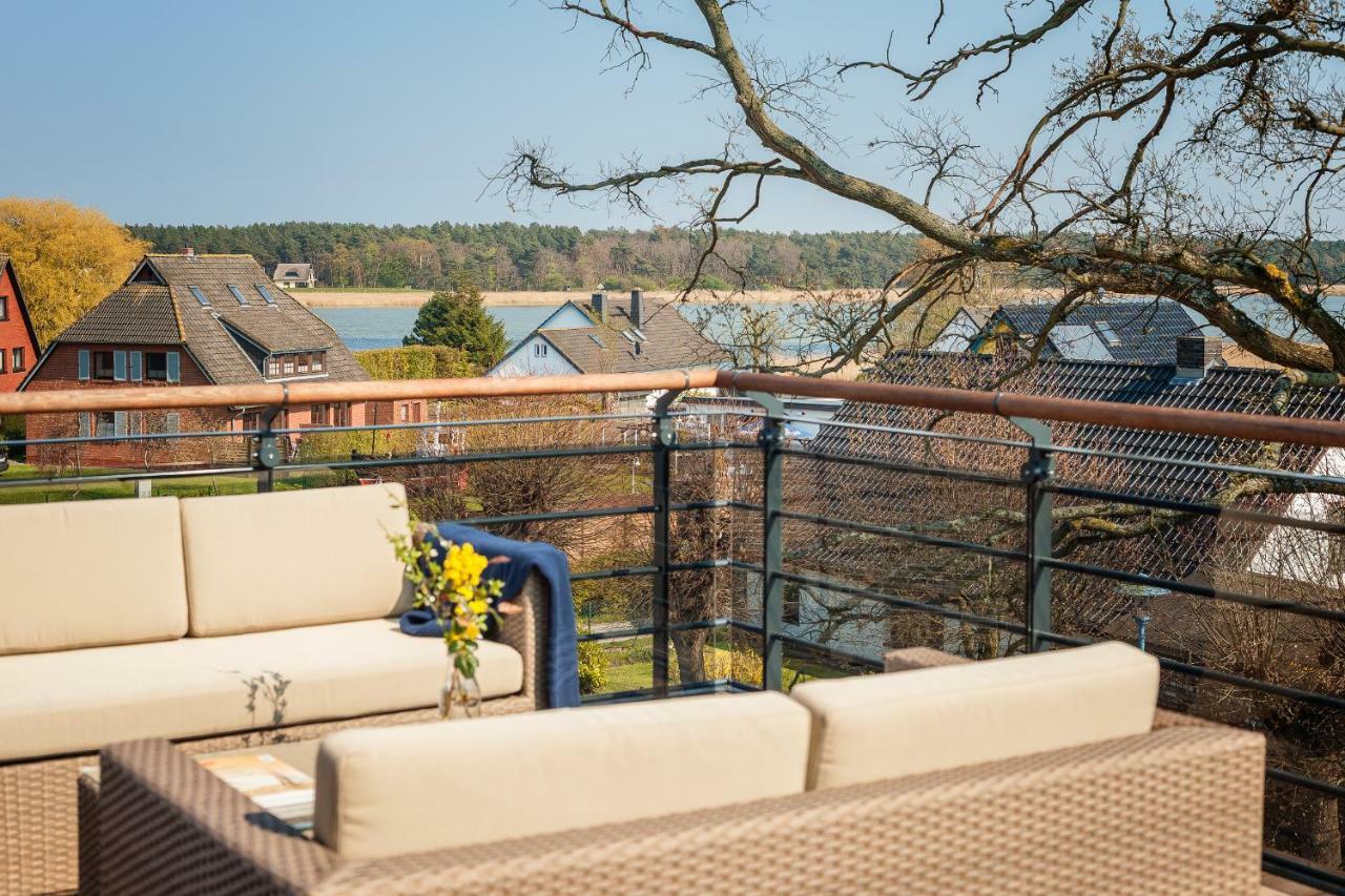 Villa Lotsenhaeuser Ruegen - Luxus Ferienhaus - 3 Schlafzimmer - Sauna - Dachterrasse Mit Boddenblick Бреге Екстериор снимка